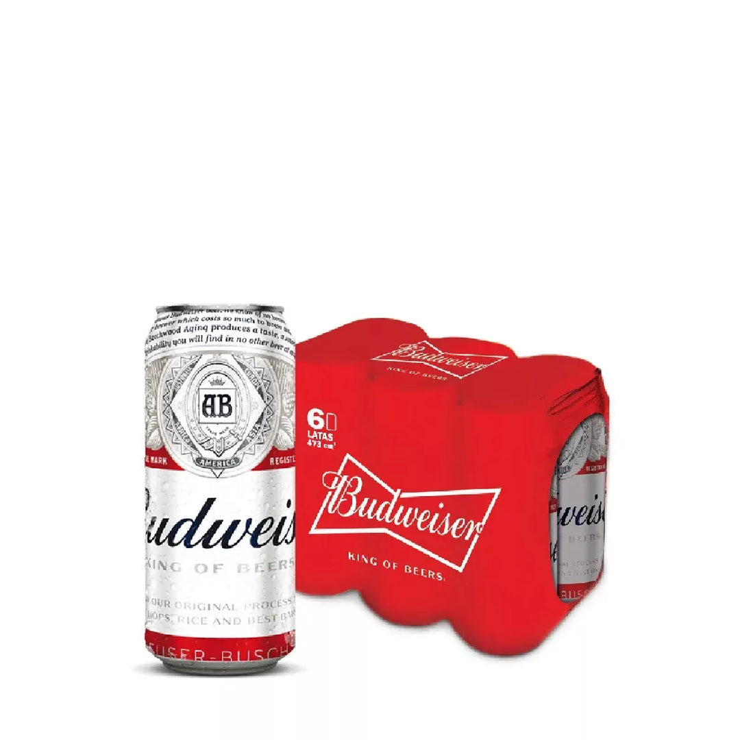Cerveza Budweiser 6Pacl Lata 355 ml