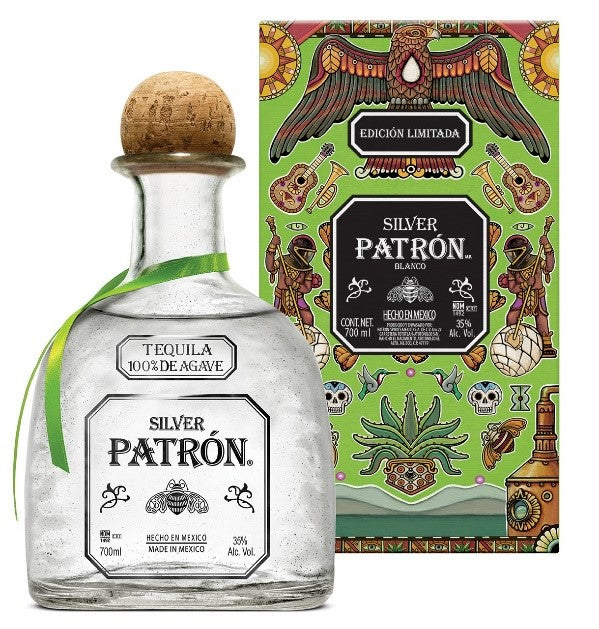 Tequila Patrón Silver Edición X Sergio Pérez 750 ml